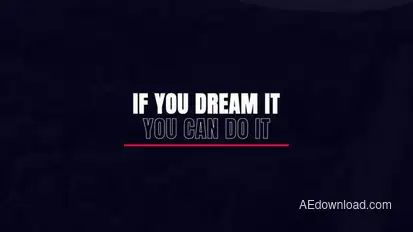 Minimal Titles Titles template preview