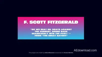 Minimal Titles Titles template preview