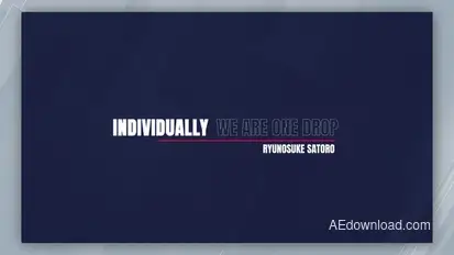 Minimal Titles Titles template preview