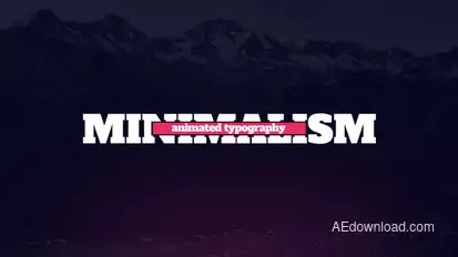 Minimal Titles Titles template preview