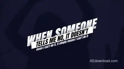 Minimal Titles Titles template preview