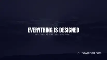 Minimal Titles Titles template preview