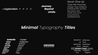 Text Carousel 2 Titles template preview