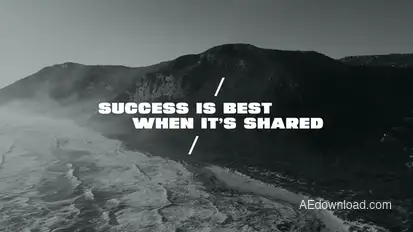 Minimalist Animated Titles Titles template preview