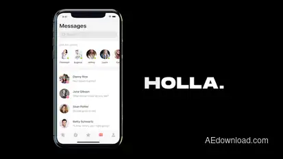 Minimalistic app promo Product Promo template preview