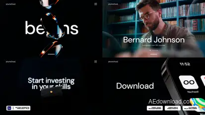Minimalistic Educational Promo Openers template preview