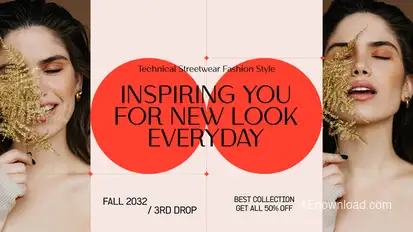 Minimalistic Fashion Slides broadcast-packages template preview