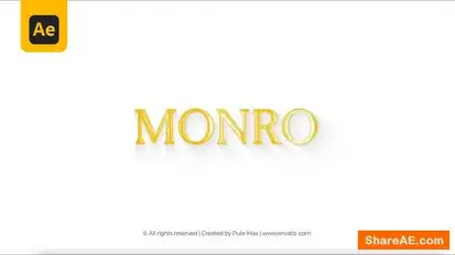 Minimalistic Logo Intro | Logo Reveal Logo Stings template preview