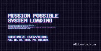 Mission Possible Video Displays template preview