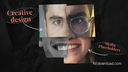 Mixed Media Titles Titles template preview