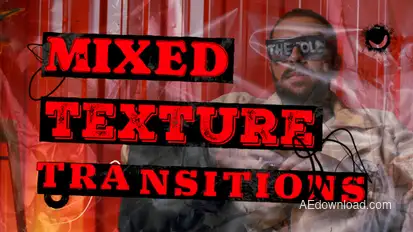 Mixed Texture Transitions Elements template preview