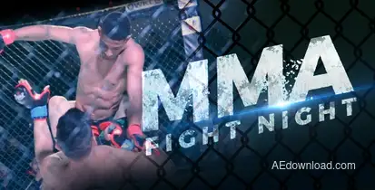 MMA Fight Night Openers template preview