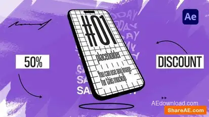 Mobile App Sale Opener Openers template preview