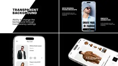 Mobile Mockup App Promo Product Promo template preview
