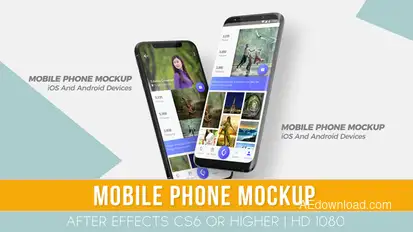 Mobile Phone Mockup Product Promo template preview