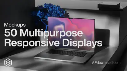 Mockups - 50 Multipurpose Responsive Displays Product Promo template preview