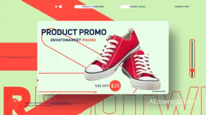 Modern & Dynamic Product Promo Product Promo template preview