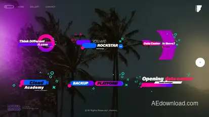 Modern and Creative Lower Thirds Elements template preview