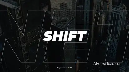 Modern Big Titles | After Effects Titles template preview