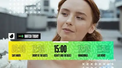 Modern Broadcast Pack broadcast-packages template preview