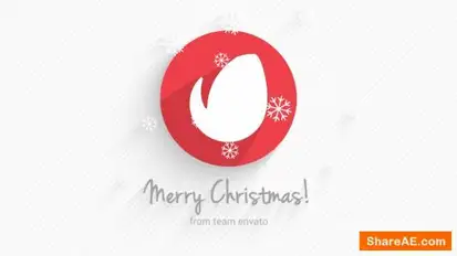 Modern Christmas Logo Logo Stings template preview