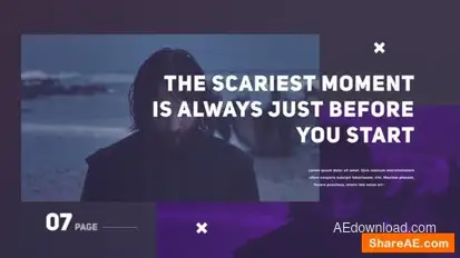 Videohive Modern Cinematic Slideshow Video Displays template preview