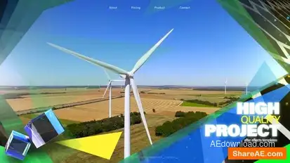 Modern Colorful Corporation Cube Opener Openers template preview