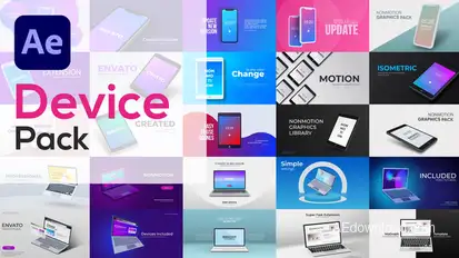 Modern Device Pack | Mock-up Product Promo template preview
