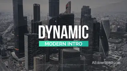 Modern Dynamic Intro Openers template preview