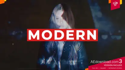 Minimal Slideshow Openers template preview