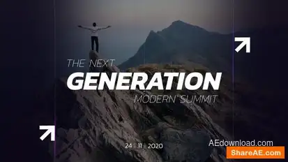 Modern Event Promo Openers template preview