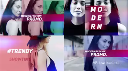 Modern Fashion Promo Openers template preview