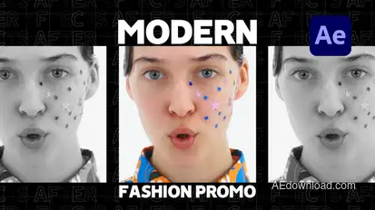 Modern Fashion Promo broadcast-packages template preview