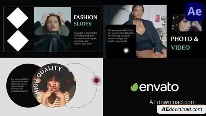 Modern Fashion Scenes for After Effects Openers template preview