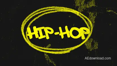 Modern Hip-Hop Intro Openers template preview