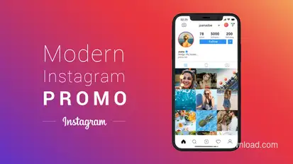 Modern Instagram Promo Openers template preview
