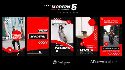 Modern Instagram Stories Product Promo template preview