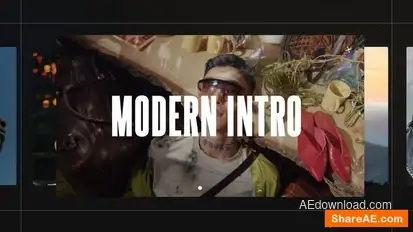 Modern Intro Openers template preview