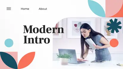 Modern Intro Openers template preview