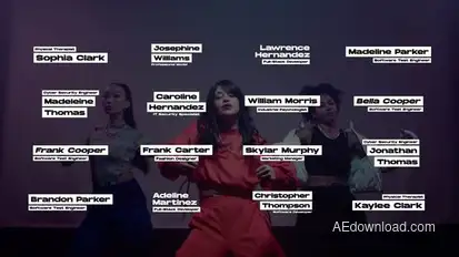 Modern Lower Thirds | After Effects Titles template preview