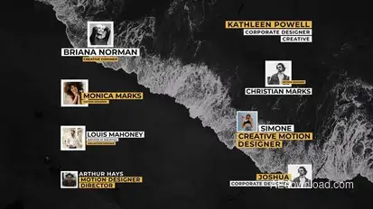 Modern Lower Thirds | After Effects Titles template preview