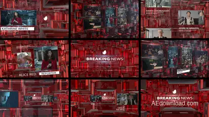 Modern News Intro broadcast-packages template preview