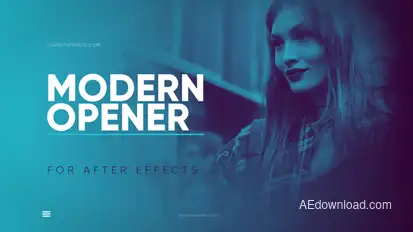 Modern Opener Openers template preview