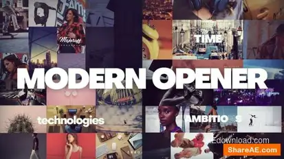 Modern Opener Openers template preview