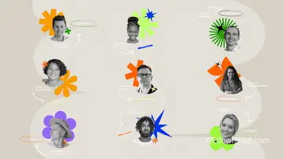 Modern Photo Lower Thirds Elements template preview