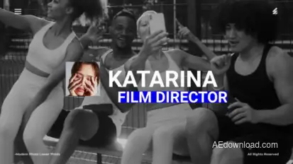 Modern Photo Lower Thirds /Ae Elements template preview