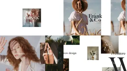 Modern Photo Slideshow Openers template preview