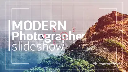 Modern Photographer Slideshow Opener Openers template preview
