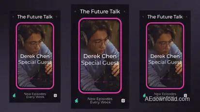 Modern Podcast Opener Openers template preview