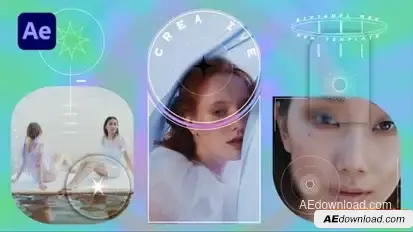 Modern Posters Intro Openers template preview